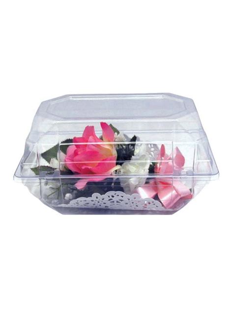 plastic corsage boxes